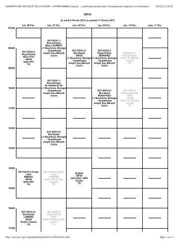 HYPERPLANNING, logiciel de gestion de plannings annuels pour l ...