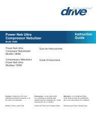 Power Neb Ultra Compressor Nebulizer Instruction ... - Drive Medical