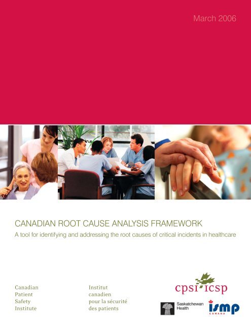 CPSI, Root Cause Analysis Workbook - Paediatric Chairs of Canada