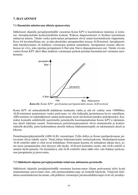 SÃ¤hkÃ¶isesti ohjatuilla paineilmajarrujÃ¤rjestelmillÃ¤ varustettujen ...