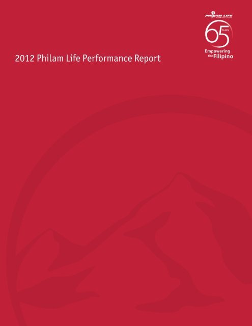 Philam Life Annual Report 2012