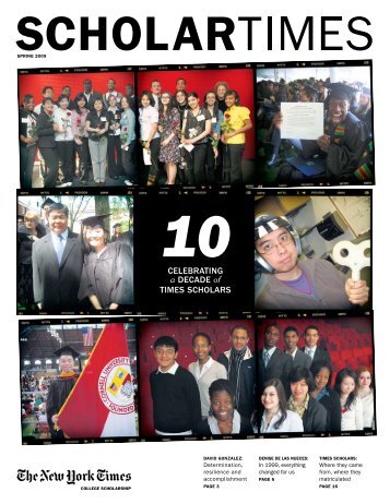 Celebrating a decade of times scholars