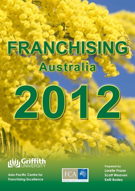 Franchising Australia 2012 report - Thewebconsole.com