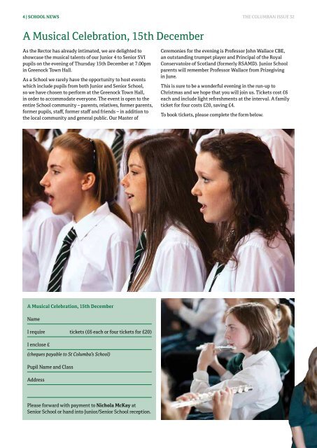The Columban Issue 32 - St Columba's School