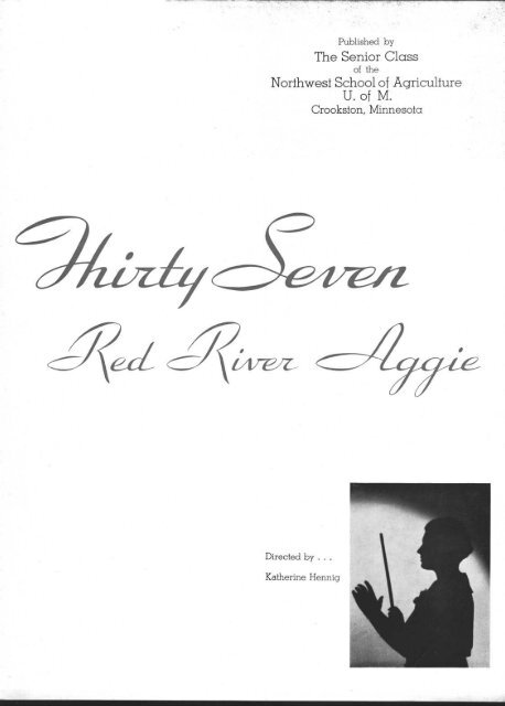 Aggie 1937 - Yearbook