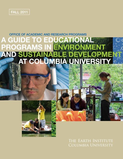 a guide to educational programs in environment and sustainable ...