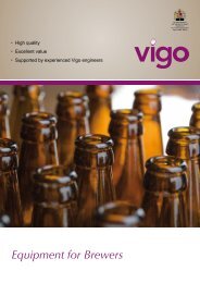 Equipment for Brewers - Vigo Ltd