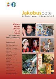 Jakobusbote - St. Jakobus Behindertenhilfe