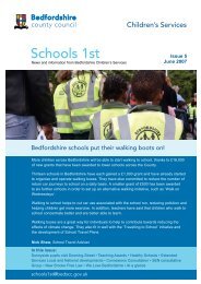 Schools 1st - Bedfordshire County Council