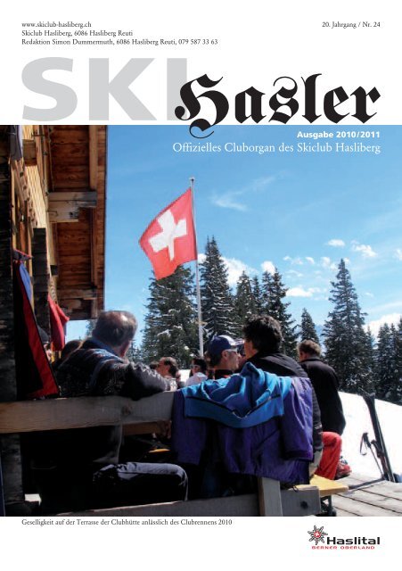 Unsere Region. Unsere Bank. - Skiclub Hasliberg