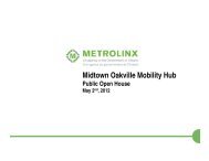 Midtown Oakville Mobility Hub Study - Metrolinx
