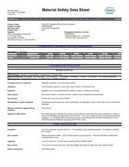 Material Safety Data Sheet - MyLabOnline