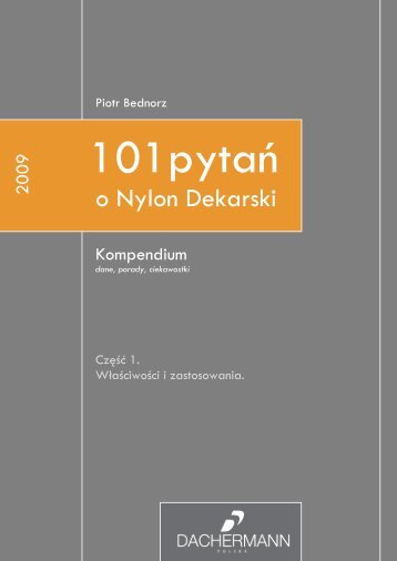 101 pytań o Nylon Dekarski
