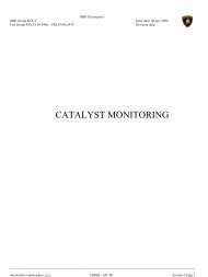 Catalyst monitoring - Automobili Lamborghini Holding Spa ...