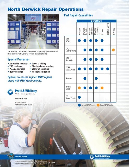 Product Card - Pratt & Whitney