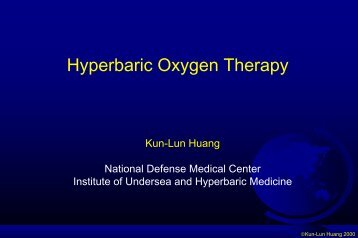 Hyperbaric Oxygen Therapy