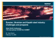 Russian, Ukrainian and Kazakh steel industry - Roland Berger ...