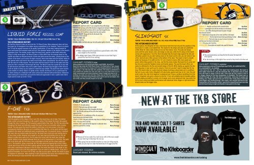 June 2009 Issue of The Kiteboarder Magazine