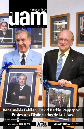 RenÃ© AvilÃ©s Fabila y David Barkin Rappaport, Profesores ...