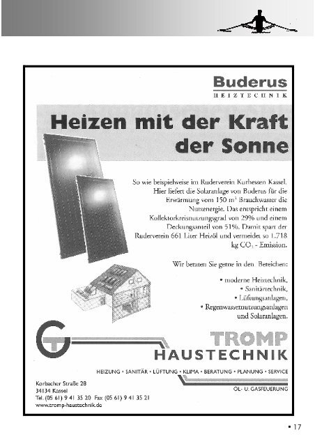 Bootshaus take a look - Ruderverein Kurhessen-Cassel e.V.
