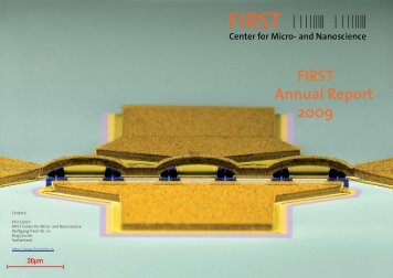 FIRST annual report - FIRST - ETH ZÃ¼rich
