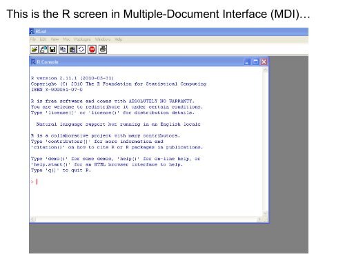 R Stata - Data and Statistical Services - Princeton University