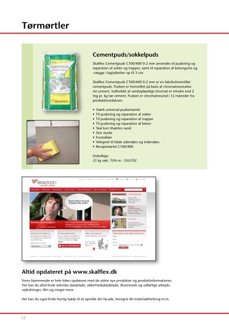 SKALFLEX PRODUKTKATALOG