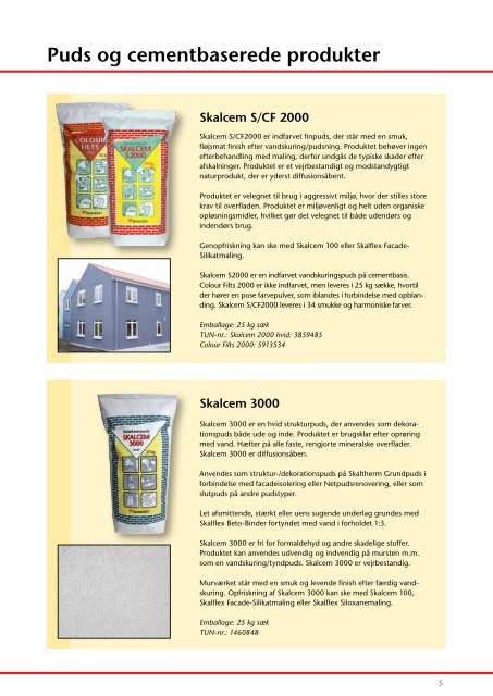 SKALFLEX PRODUKTKATALOG