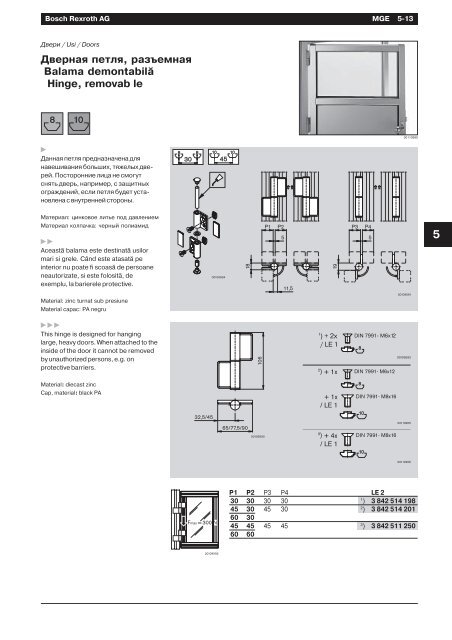 ÐÐ°Ð·Ð¾Ð²ÑÐµ Ð¼ÐµÑÐ°Ð½Ð¸ÑÐµÑÐºÐ¸Ðµ ÑÐ»ÐµÐ¼ÐµÐ½ÑÑ REXROTH