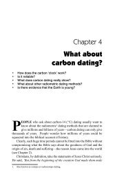 Chapter 4 What about carbon dating? - Creation
