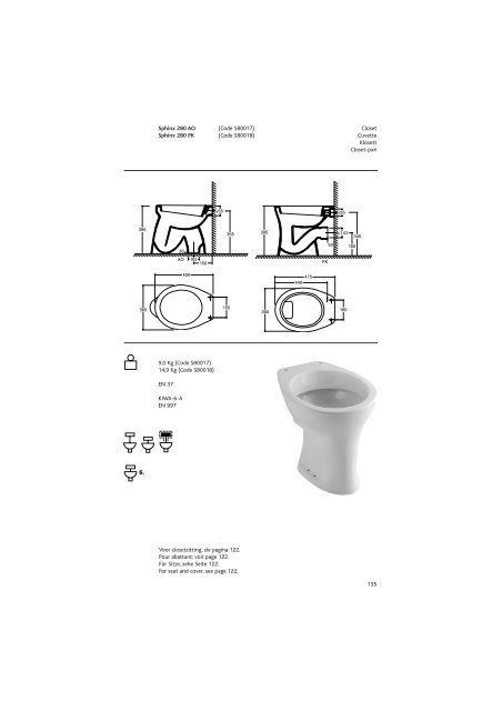 Sphinx Sanitair/SanitaireSanitÃ¤r/Sanitaryw are - Bengshop.nl