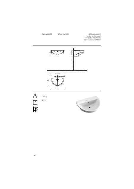 Sphinx Sanitair/SanitaireSanitÃ¤r/Sanitaryw are - Bengshop.nl