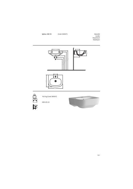 Sphinx Sanitair/SanitaireSanitÃ¤r/Sanitaryw are - Bengshop.nl