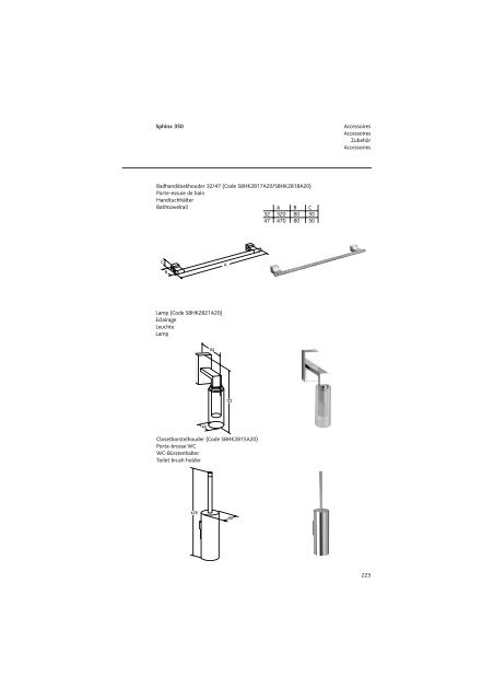 Sphinx Sanitair/SanitaireSanitÃ¤r/Sanitaryw are - Bengshop.nl