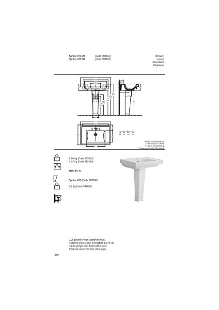 Sphinx Sanitair/SanitaireSanitÃ¤r/Sanitaryw are - Bengshop.nl