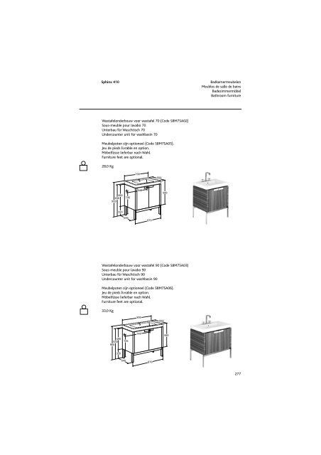 Sphinx Sanitair/SanitaireSanitÃ¤r/Sanitaryw are - Bengshop.nl