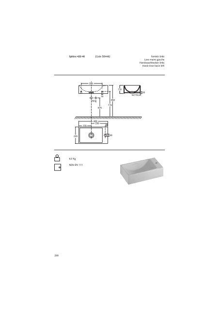 Sphinx Sanitair/SanitaireSanitÃ¤r/Sanitaryw are - Bengshop.nl