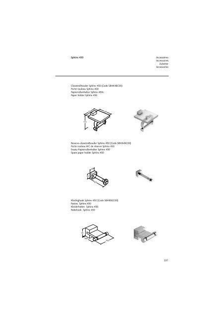 Sphinx Sanitair/SanitaireSanitÃ¤r/Sanitaryw are - Bengshop.nl