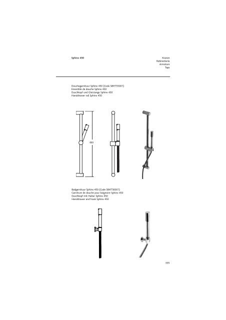 Sphinx Sanitair/SanitaireSanitÃ¤r/Sanitaryw are - Bengshop.nl