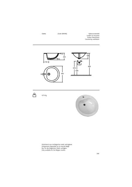 Sphinx Sanitair/SanitaireSanitÃ¤r/Sanitaryw are - Bengshop.nl