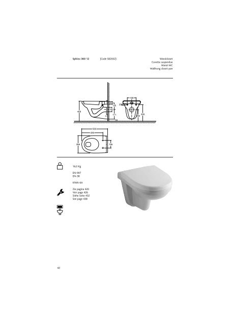 Sphinx Sanitair/SanitaireSanitÃ¤r/Sanitaryw are - Bengshop.nl