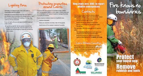 Fire management - Cairns Regional Council