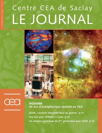 Journal de Saclay n°31 - CEA Saclay