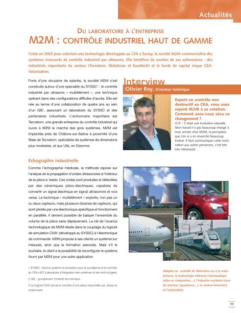 Journal de Saclay n°31 - CEA Saclay
