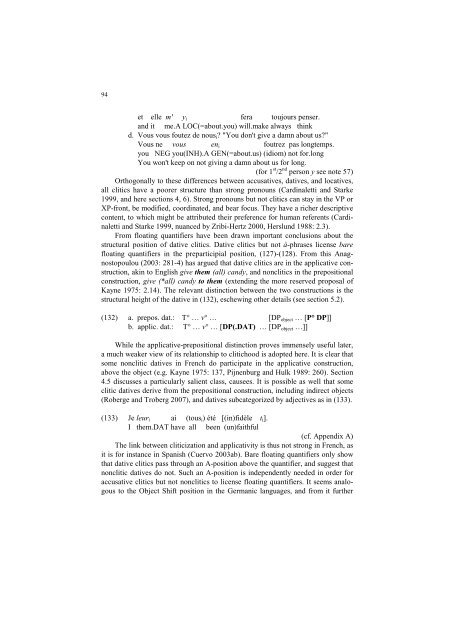 Phi-features and the Modular Architecture of - UMR 7023 - CNRS