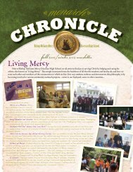 fall 2011/winter 2012 newsletter Living Mercy - McGANN Mercy