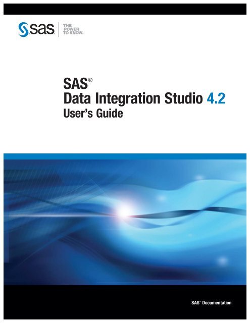 SAS Data Integration Studio : User's Guide