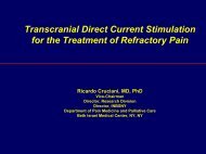 Transcranial Direct Current Stimulation For The Treatment Of