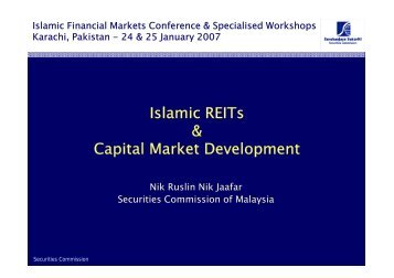 Islamic REITs & Capital Market Development - Meezan Bank