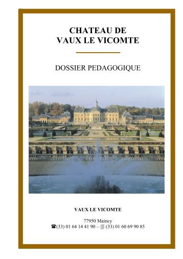 2) nicolas fouquet - Vaux-le-Vicomte